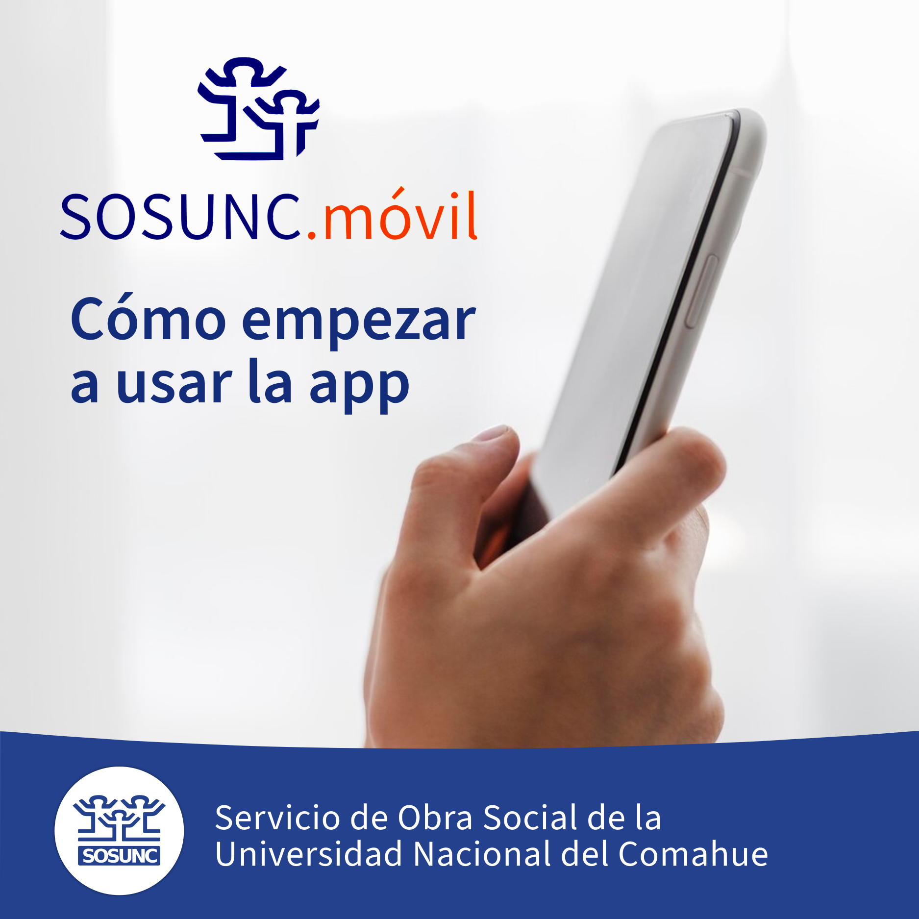 SOSUNC.Móvil: cómo empezar a usarla