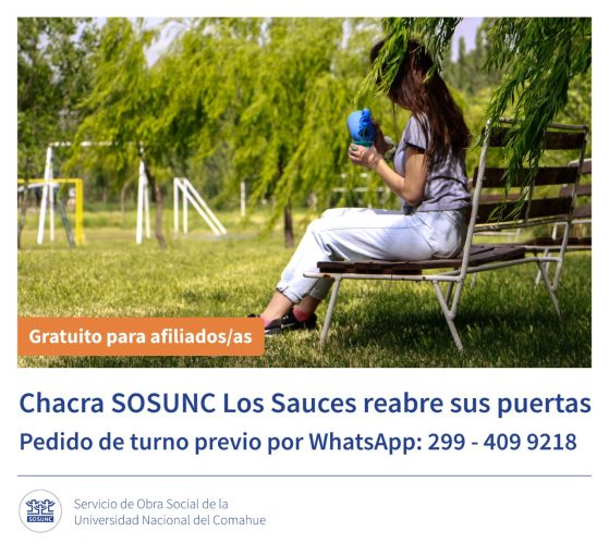 Reapertura de Centro Recreativo “Los Sauces”