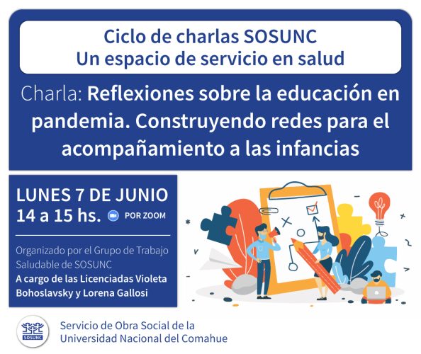 Ciclo de charlas SOSUNC. Un espacio de servicio en salud