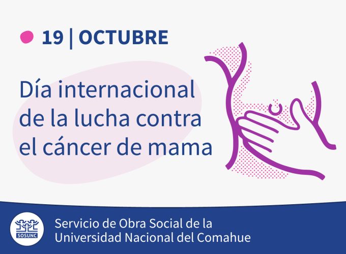 Día internacional de la lucha contra el cáncer de mama | 19 – OCT