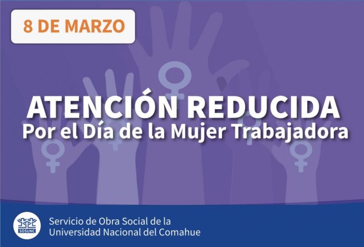 8 de Marzo | Modalidad de atención