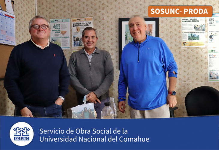 SOSUNC fortalece su huerta junto a PRODA