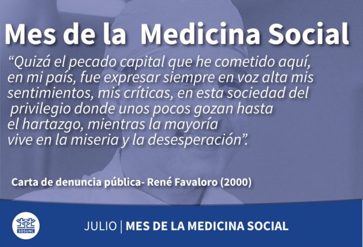 Julio | Mes de la medicina social