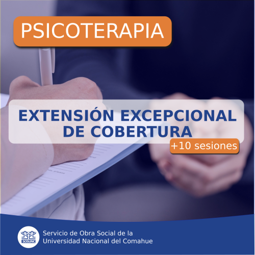 Extensión de cobertura en psicoterapia
