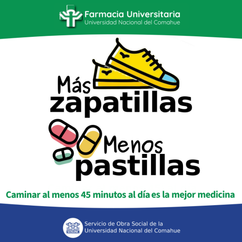 Más zapatillas, menos pastillas