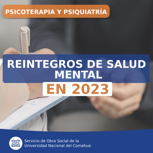 Reintegros de salud mental en 2023