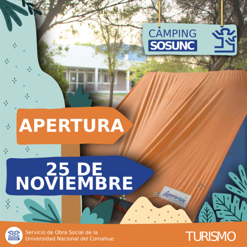 Las Grutas: abrimos el 25 de noviembre
