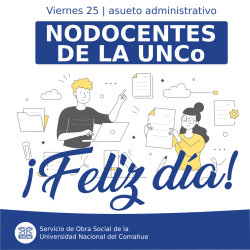 ¡Feliz Día de los y las Trabajadores Nodocentes!