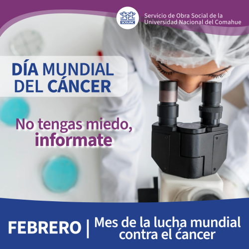 Día Mundial del Cáncer: La respuesta es informarse