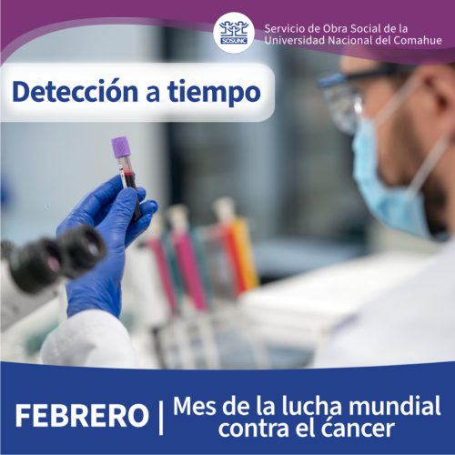La detección a tiempo del cáncer