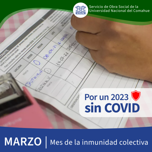 Vacunas: por un 2023 sin COVID