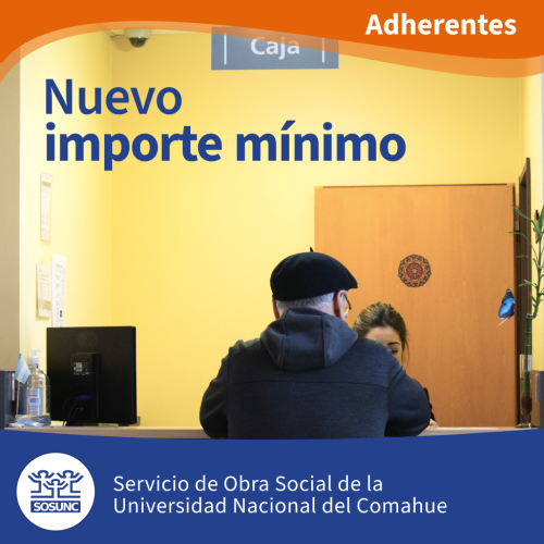 Nuevo importe mínimo de adherentes