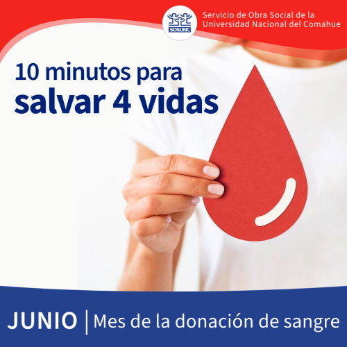 Son 10 minutos para salvar 4 vidas