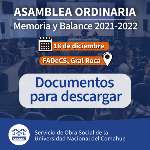 Asamblea General: Documentos para descargar