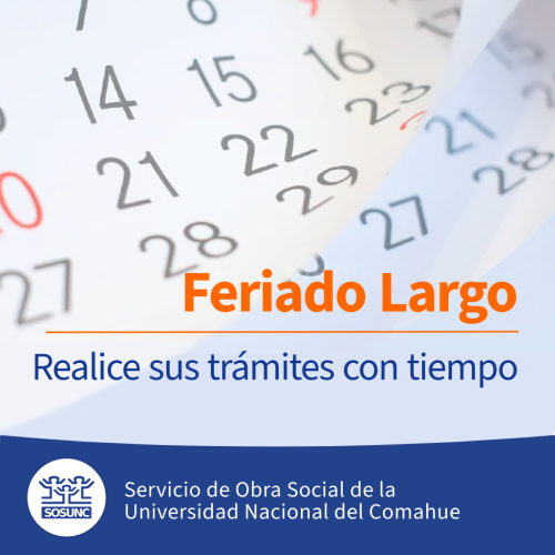 Feriado largo: realice sus trámites con tiempo