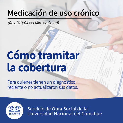 Medicamentos Crónicos: cómo tramitar la cobertura