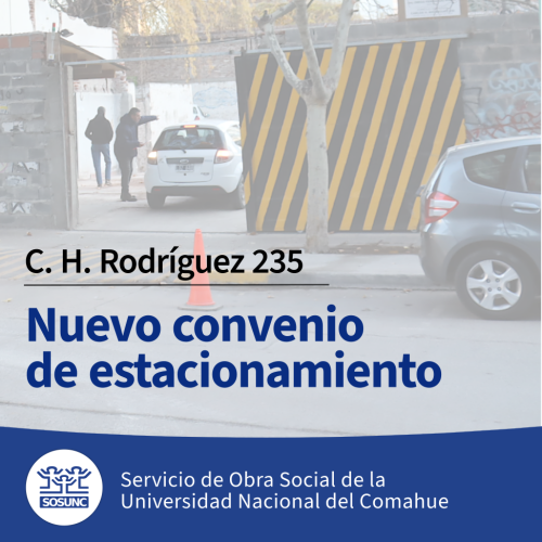 Carlos H. Rodríguez: nuevo convenio