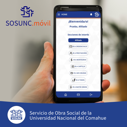 Cómo usar SOSUNC.Móvil
