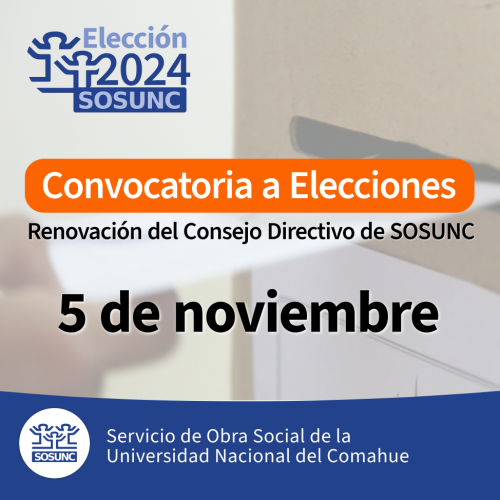 Convocatoria a elecciones en SOSUNC