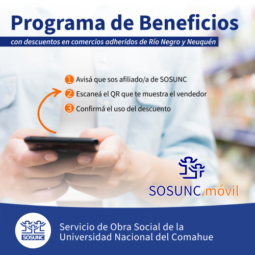 Nuevo Programa de Beneficios en comercios
