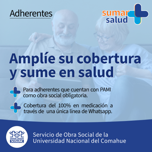Amplíe su cobertura y sume en salud
