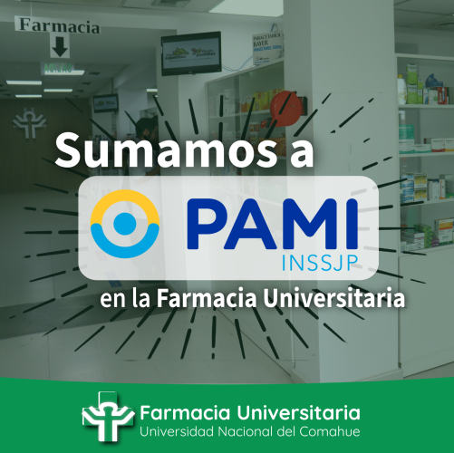 Sumamos a PAMI en la Farmacia Universitaria 