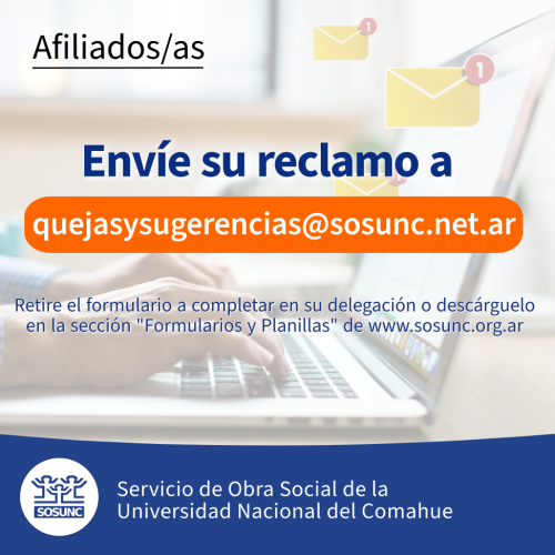 Correo para reclamos