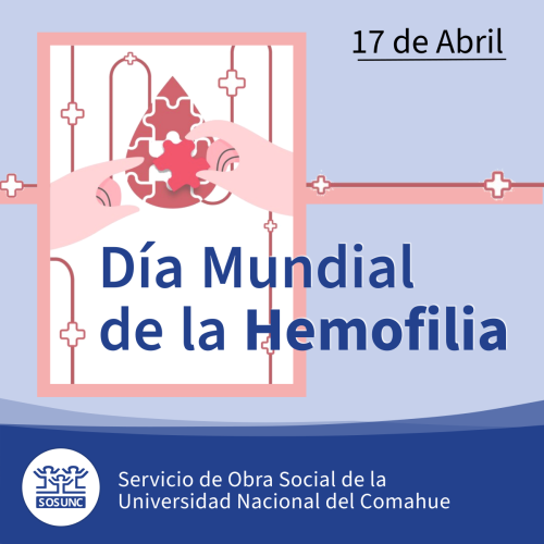 17 de abril: Día Mundial de la Hemofilia