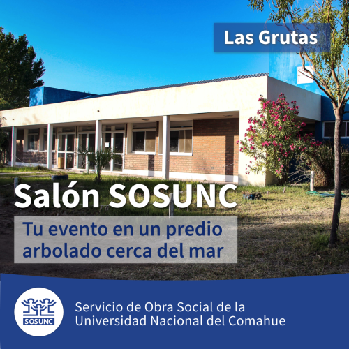 Salón SOSUNC: Tu evento en un predio arbolado cerca del mar