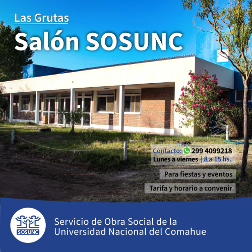 Salón en Las Grutas: tarifa a convenir