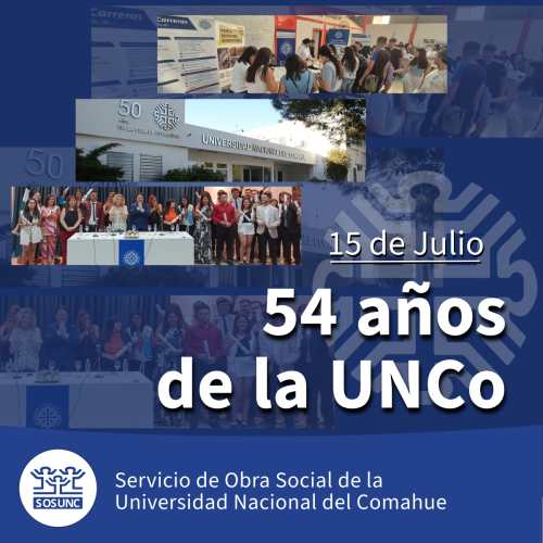 54º aniversario de la UNCo 