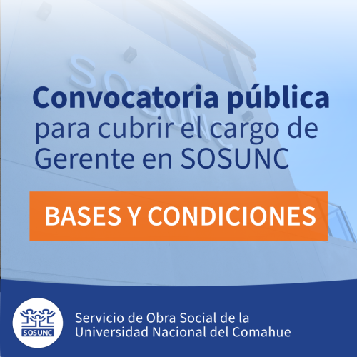 Convocatoria para Gerente: Bases y Condiciones