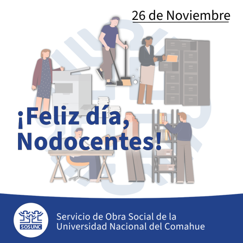 ¡Feliz Día,  Nodocentes!