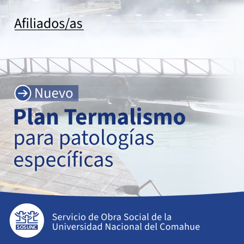 Nuevo Plan Termalismo para patologías específicas