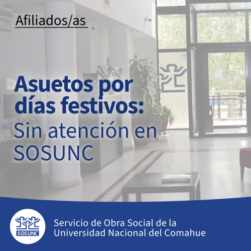 Asuetos por días festivos