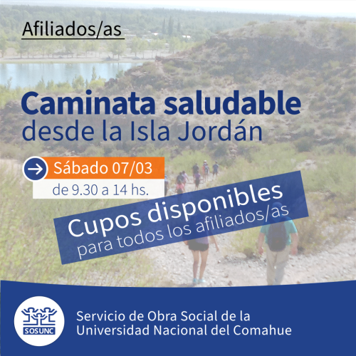 Caminata Isla Jordán: cupos disponibles