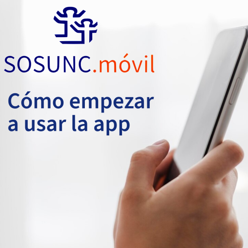 SOSUNC.Móvil: cómo usar la app