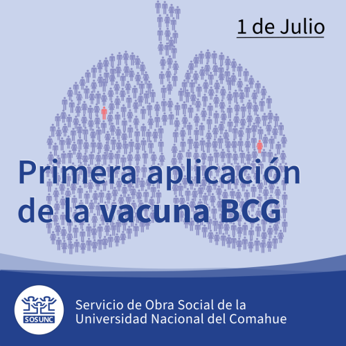  Primera Aplicación de la Vacuna BCG