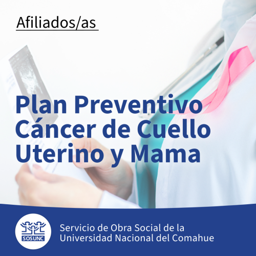 Plan Preventivo Cáncer de Cuello Uterino y Mama